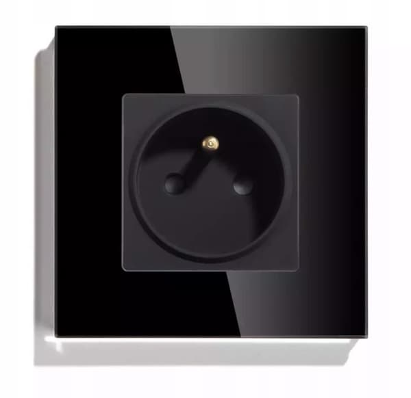 ENKEL GLAS STIK 86mm - SORT