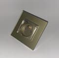 Miniatyrbillede 3 af 4: ENKEL GLAS STIK 86mm HERMETIC IP44 - GULD FARVE