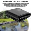 Miniatyrbild 2 av 4: INN Dammskydd 4X6m specifikt för dammgeomembrankontroll av anti-infiltrationsmembran vattentankar vikbart membran