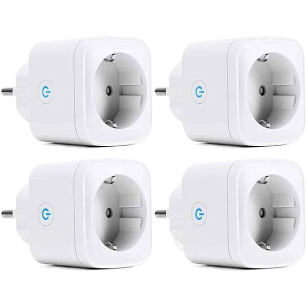 INN Smart Socket 4 st 60 Hz Nominell frekvens Wifi Smart Socket Wifi Connected Socket Kompatibel fjärrkontrolldetektering