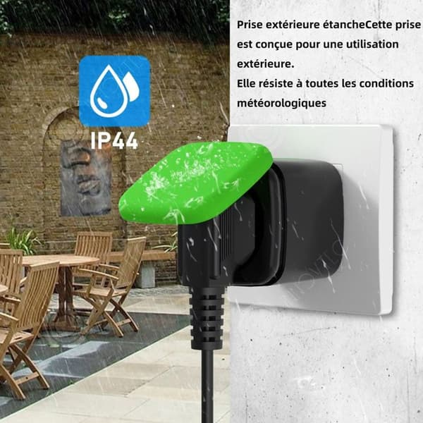INN Smart Socket 50-60 Hz Nominell frekvens Wifi Smart Socket Wifi Smart Socket kompatibel fjärrkontroll Detektion Ve