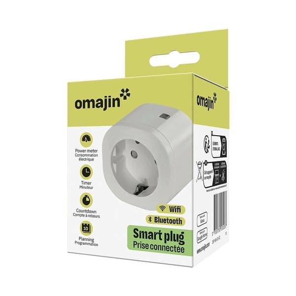 Anslutet uttag - Omajin by Netatmo - 2,4 GHz Wi-Fi - Inomhus - 16A - Vit