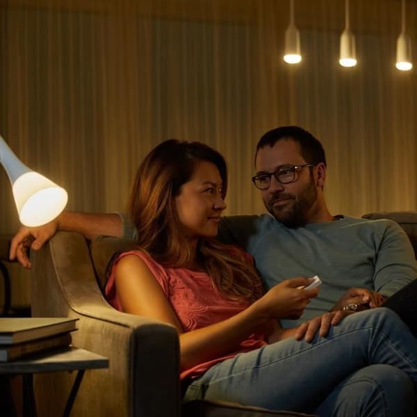 Tillbehör för Philips Hue ansluten lampa Hue Dim Switch Bärbar fjärrkontroll ljusdimmer