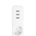 Miniatyrbild 3 av 4: Original Xiaomi Mijia Power Strip 3 Outlet 3 Port USB Patch Board för hemmakontor
