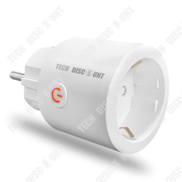 TD® WiFi Smart Socket Bluetooth Gateway 2 i 1 App Timing Fjärrkontroll Socket 16A Smart Home