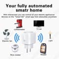 Miniatyrbild 3 av 4: TD® WIFI smart uttag synkronisering fjärruttag isoleringsskydd ledande mässing smart hemuttag 16A