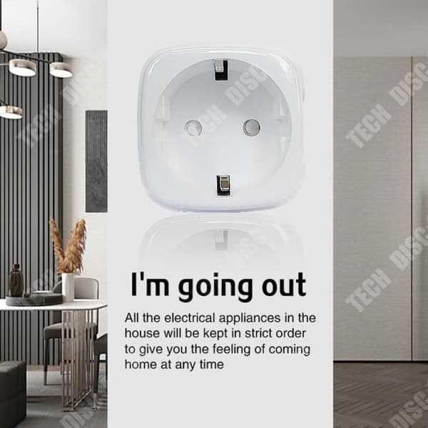 TD® WIFI smart uttag synkronisering fjärruttag isoleringsskydd ledande mässing smart hemuttag 16A