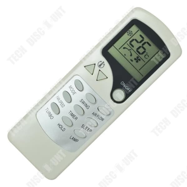 TD® ERSÄTTNING ZENITH LUFTKONDITIONERING FJÄRRKONTROLL ZH/LT-01