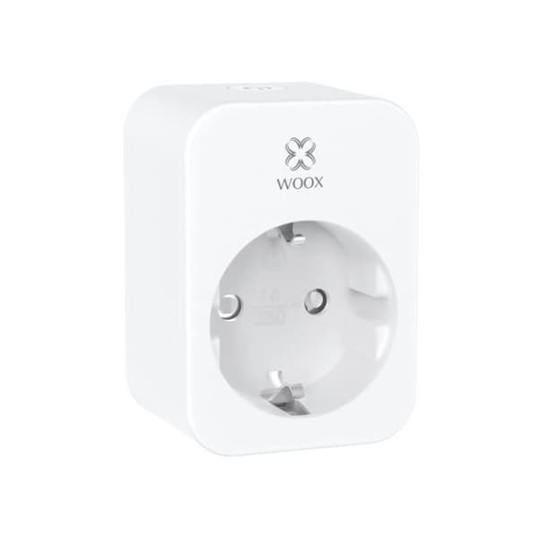 Smart Plug - WOOX - R6118 - Wifi - Kompatibel med Alexa och Google Home - Energihantering