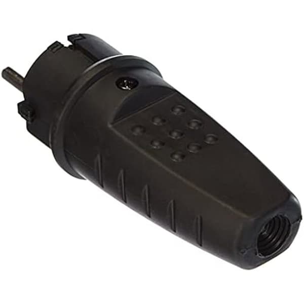 Haneplugg - SILVER ELECTRONICS - 9172 - IP44 - Gummi - 16 A - 250 V AC
