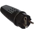 Miniatyrbild 1 av 2: Haneplugg - SILVER ELECTRONICS - 9172 - IP44 - Gummi - 16 A - 250 V AC