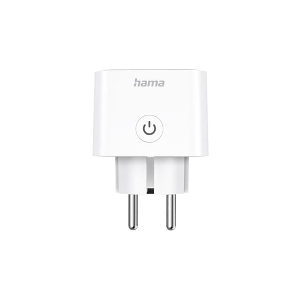 Intelligent WiFi-plugg, Matter,/ röst./app., elektrisk mätning, 3 680 W