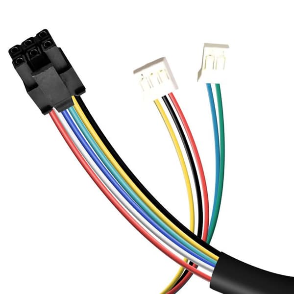 Original Datakabel för E-Twow V1 Fyrkantig Kontakt 6 Stift E-Twow Svart