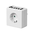 Miniatyrbild 1 av 3: goobay Digital Timer AC 230V Automatisk strömbrytare Vit-93256