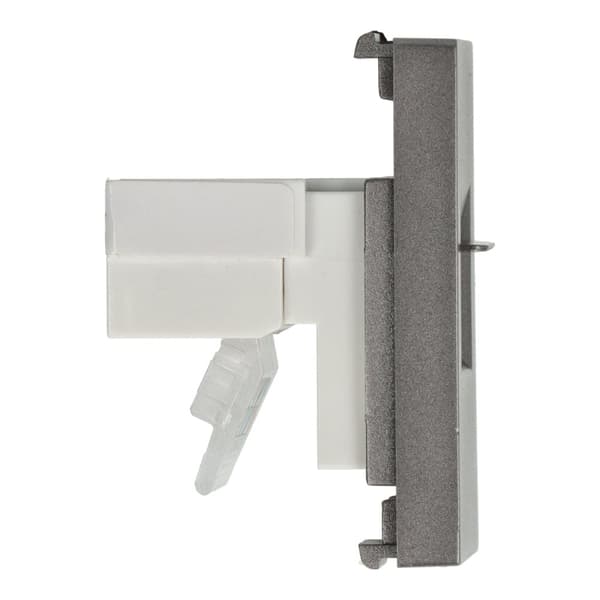 LAN CAT6 RJ45 fatningsmodul internetgrå DC SMART HOME