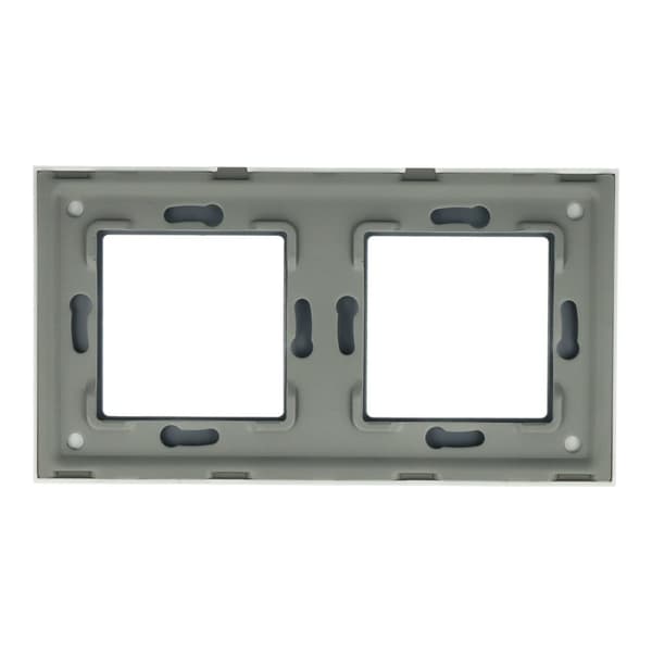 Dobbelt glasramme 2F Hvid DC Smart Home