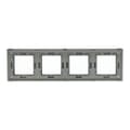 Miniatyrbillede 2 af 5: Glasramme Quadruple 4F Gold DC Smart Home