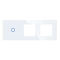Miniatyrbillede 1 af 5: Triple Glas Panel 1G2F White DC Smart Home