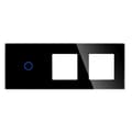 Miniatyrbillede 1 af 5: Triple Glas Panel 1G2F Sort DC Smart Home