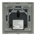 Miniatyrbild 2 av 5: Eluttag med stift 230V enkel ZigBee med energimätning Vit med glasram__