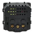 Miniatyrbillede 4 af 6: El-stik modul med hurtig USB oplader AC 230V enkelt hvid 20W 4A