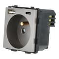 Pikkukuva 2 / 7: Pistorasiamoduuli nopealla USB-laturilla AC 230V yksiharmaa 20W 4A