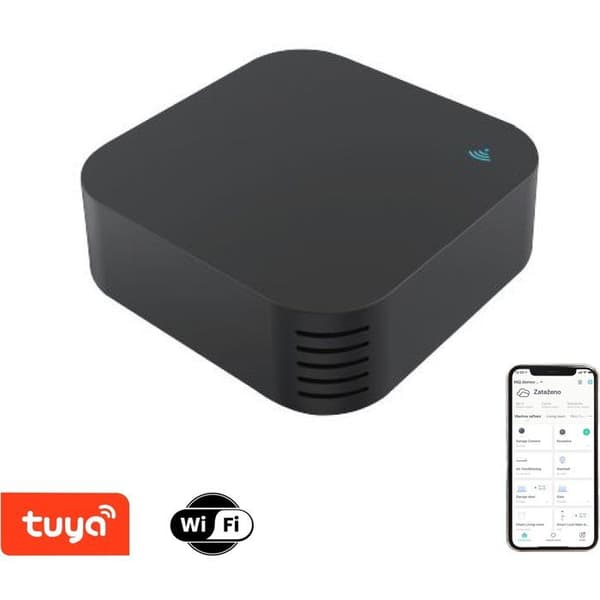 IMMAX NEO LITE IR-fjärrkontroll med temperatur- och fuktighetssensorer, WiFi