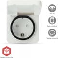 Pikkukuva 5 / 11: Nedis SmartLife ZBPO130FWT -älypistorasia, 16 A, 3680 W, IP44