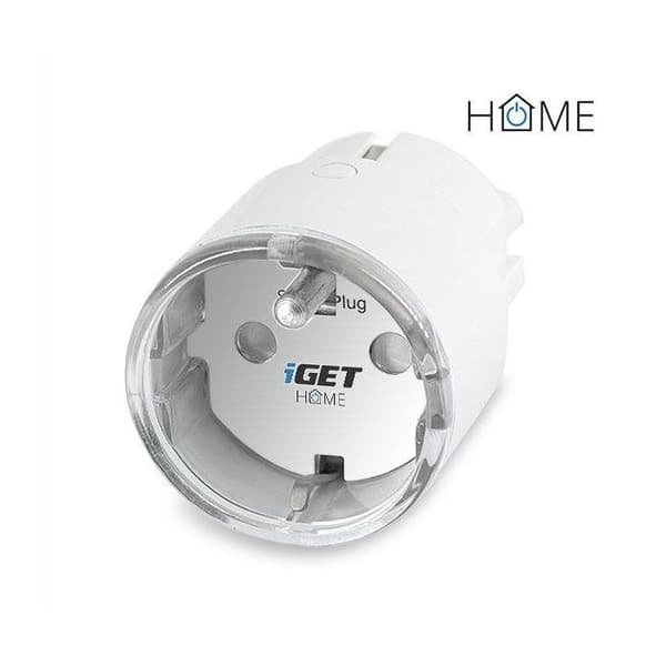 iGET HOME Power 1 - intelligent Wi-Fi uttag 230V med effektmätning, 3680W