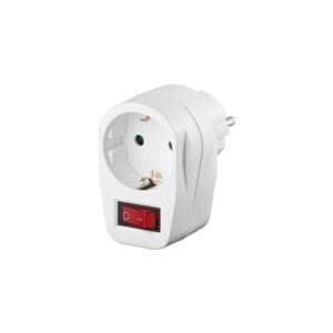 Microconnect GRUTIMER2 230V hvid spændingsbeskyttelse (GRUTIMER2)