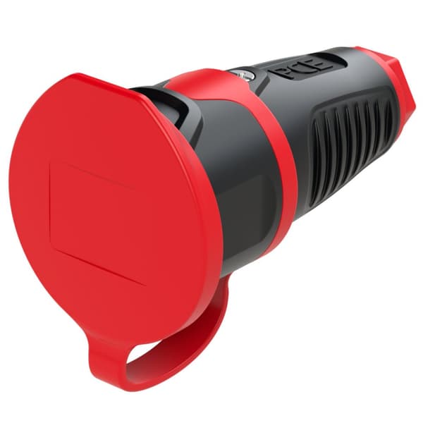 Kannettava rakennuspistorasia kumista 16A 230V STRONG