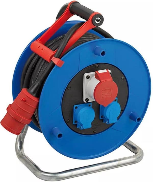 Brennenstuhl 1237980 Garant CEE 1 IP44 kabelrulle - H07RN-F 5G2.5 - 30m