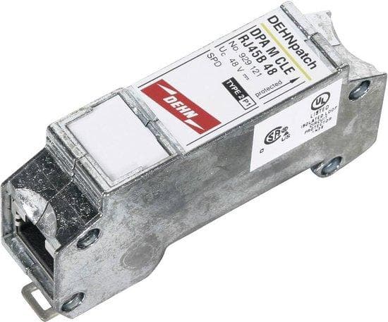 DEHN DPA M CLE RJ45B 48 48V Metallinen jännitesuoja (929121)