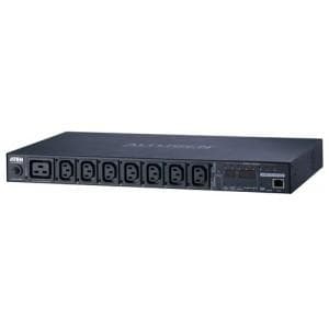 ATEN PE6208 - Strømfordelingsenhed (rack - monteres) - 3,84 kW - Ethernet 10/100 - 8 udgangsstik (PE6208) Sort