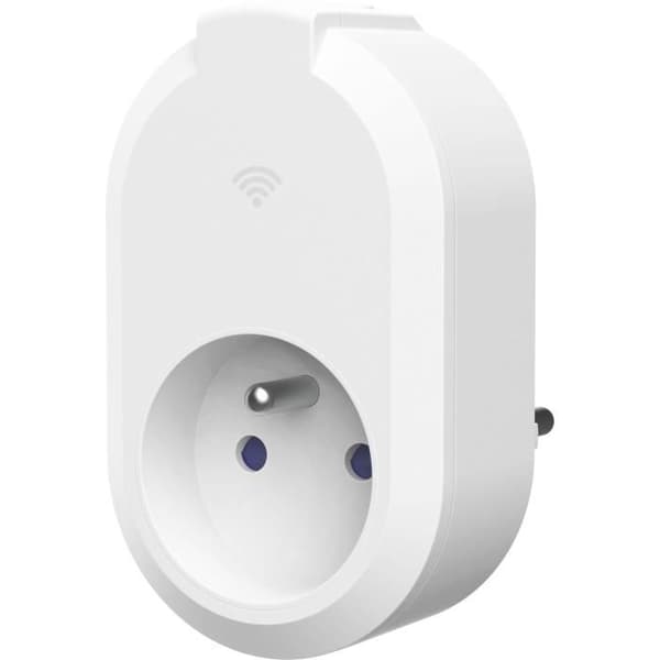 Paket med 2 smarta uttag - LINK2HOME - 230 V - Vit
