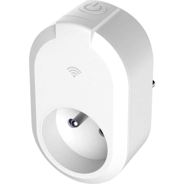 Paket med 2 smarta uttag - LINK2HOME - 230 V - Vit