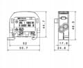 Miniatyrbillede 2 af 2: SCB 25-Cu grøn forgreningsfordelingsblok