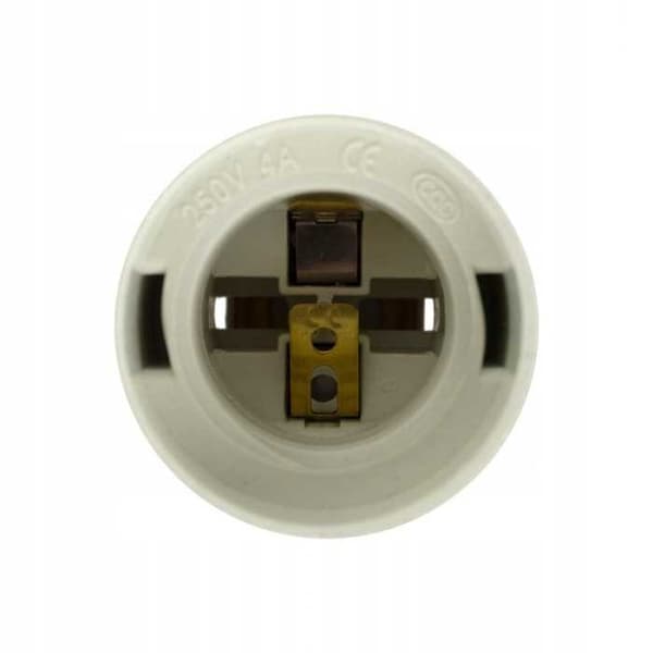 Plastikfatning E27 med pendel