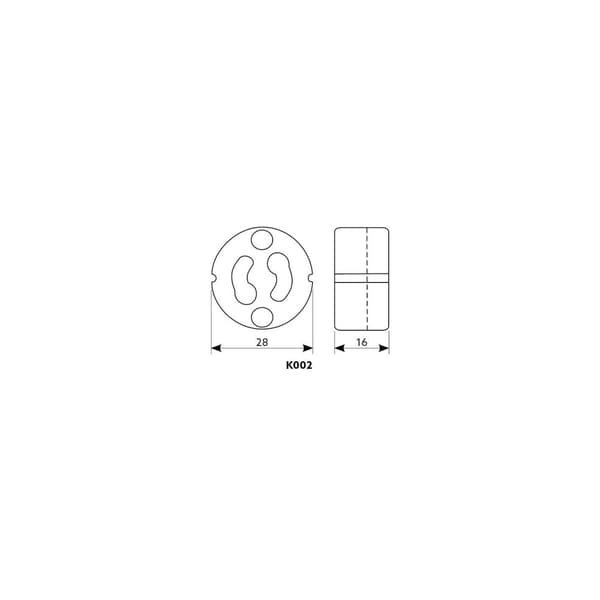 GU10-tilslutningsfatning