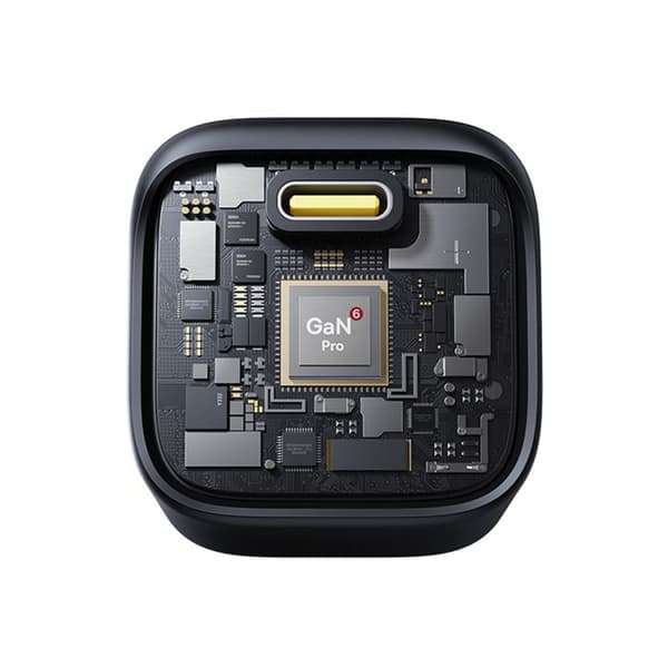Strömadapter för laddning, 45W, USB-C, GaN - Baseus PicoGo (P10176800123-00) - Cosmic Black