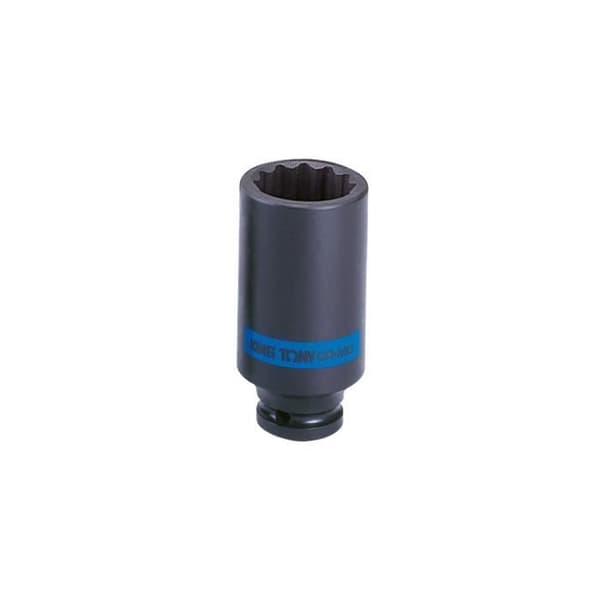 Lång slagnyckel 12-kant metrisk 1/2" - 22 mm
