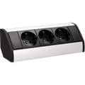 Miniatyrbild 1 av 4: ORNO GM-9001-(GS) Hörn Elektrisk Power Strip Idealisk för kök kontor och bänkskiva 45° Ytmontering 3680W - Ty