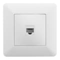 Miniatyrbild 2 av 6: RJ45 CAT6 nätverksuttag - Vitt - Artezo - Zenitech