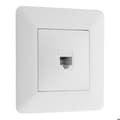 Miniatyrbild 1 av 6: RJ45 CAT6 nätverksuttag - Vitt - Artezo - Zenitech