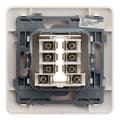 Miniatyrbild 4 av 4: 8-poligt telefonuttag - ARTEZO - Vit - Infälld installation