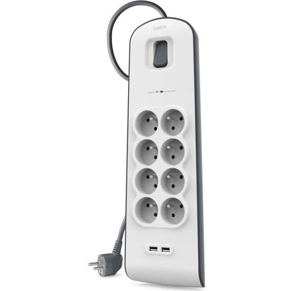 Belkin överspänningsskydd 8 uttag