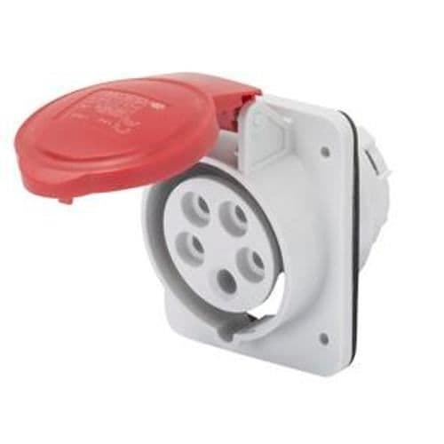 GEWISS GEWISS GW62210H - 10 FAST FÖRSÄCKT UTTAG HP IP44 3P + N + T 16A 400V 6H