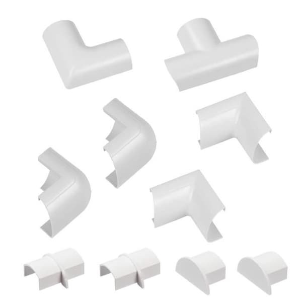D-Line Klämmanslutningar för mini-profil - Foga flera profiler på 30x15mm - Multipack med 10 stycken anslutningar