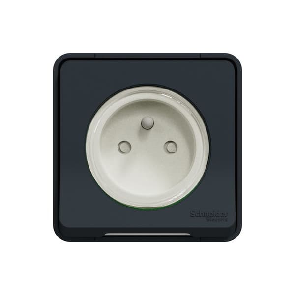Hylsuttag - SCHNEIDER ELECTRIC - MUREVA STYL - IP55 - 2P+E - Beständig mot kemiska produkter