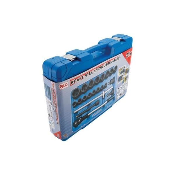 BGS TECHNIC mutternycklar hylssats - 20 mm - 21 st - 5258